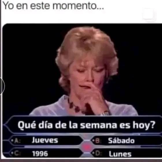 Yó en este:momento... -